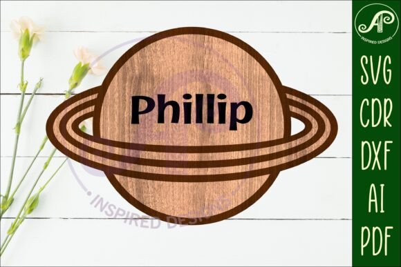 Download Planet Outline Two Layer Name Sign - Premium Resources