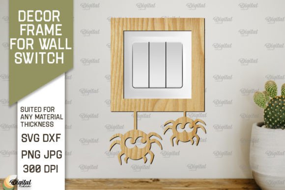 Download Decor Frame for Wall Switch Laser Cut - Premium Bundle
