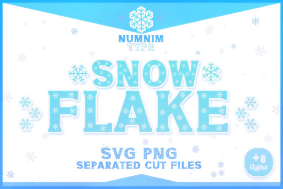 Download Snowflake SVG PNG Alphabet Cut File a-Z - Alphabet cut file Collection