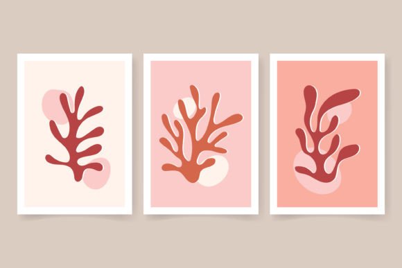 Download Abstract Coral Posters for Wall Decor - For wall Collection