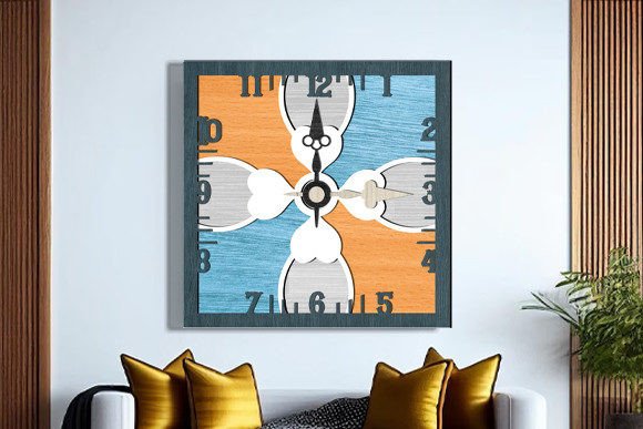 Download Laser Cut 3d Wall Clock for Wall Decor - For wall Collection